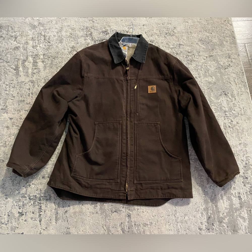 Sold! VINTAGE Mens Sherpa lined field jacket
